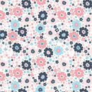 Hello Baby! by Christopher Thomson Floral Daisy Fabric by the yard