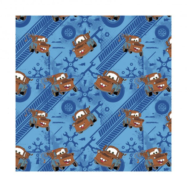 Disney Pixar Cars Tow Mater Fabric by the yard