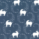 Polar Bear Fabric by the yard