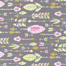 Aztec Arrow Go Your Own Way Geometric Fabric by the yard