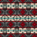 Native Dreamcatcher Aztec Fabric by the yard