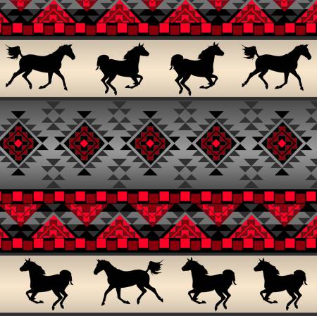 Spirit of the SouthWest Aztec Fabric by the yard