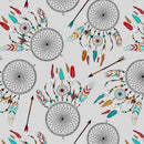 Whimsy Dream Catcher Dreamcatcher Aztec Fabric by the yard