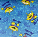 Disney Toy Story Alien Toss Fabric by the yard