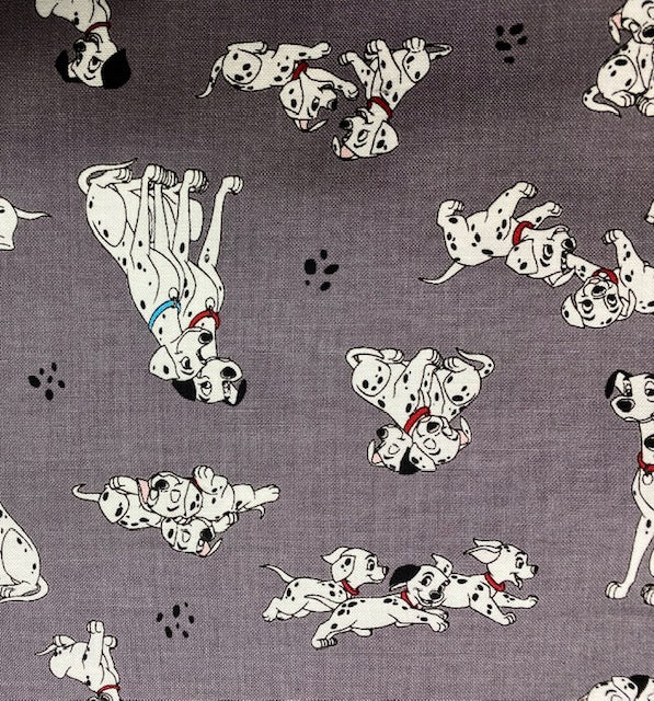 Disney 101 Dalmatians Pongo Perdy and Puppies Fabric by the yard