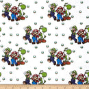 Nintendo Super Mario Beware of Bowser Fabric by the yard