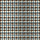 Pioneer Spirit Blue Check Plaid Gingham Fabric by the yard