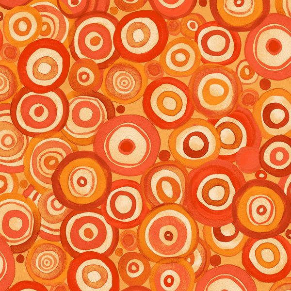 Wild By Nature Dot Circles Fabric by the yard
