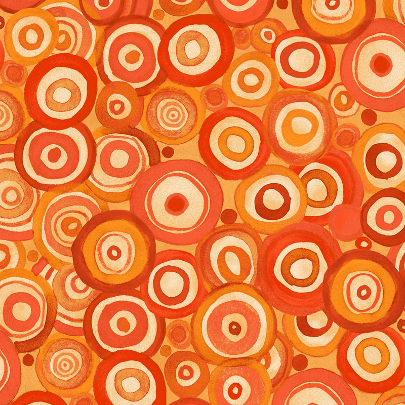 Wild By Nature Dot Circles Fabric by the yard