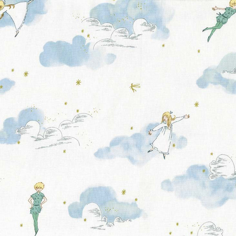 Peter Pan and Wendy Fabric by the yard