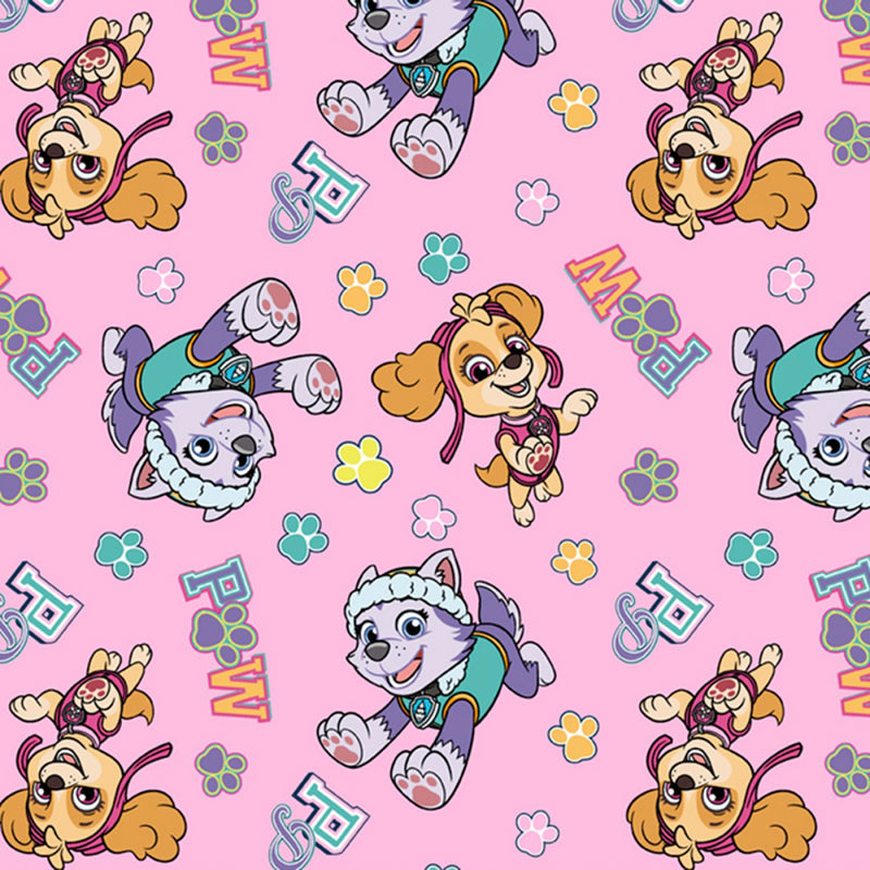 Nickelodeon Paw Patrol Team Skye and Everest Fabric by the yard