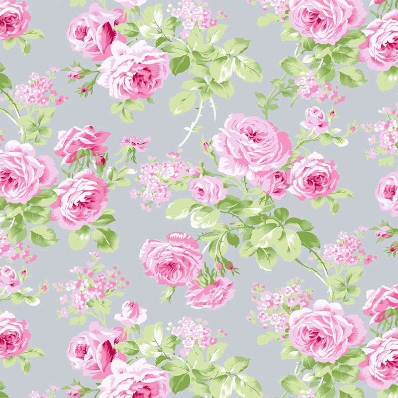Сharlotte Rose by Tanya Whelan Floral Roses Fabric by the yard