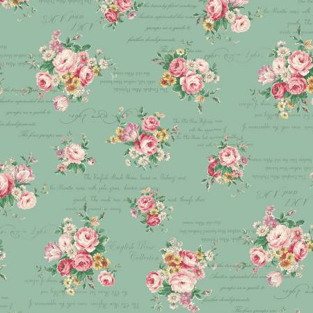 Floral Roses Fabric by the yard