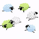 Lewe Leaping Sheep Lamb Fabric by the yard