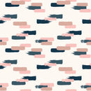Blush by Jen Allyson Navy Blush Fabric by the yard