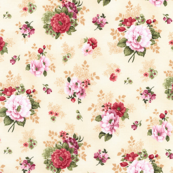 Coventry Garden Floral Daisy Fabric by the yard