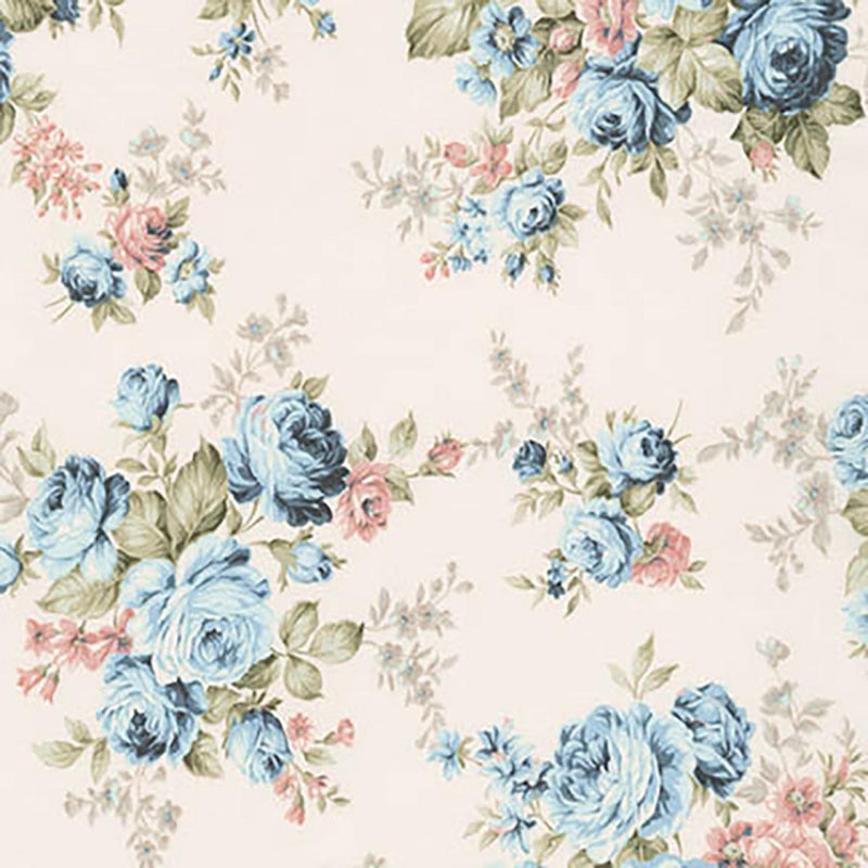 Emma 2 Floral Roses Fabric by the yard