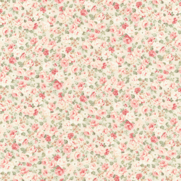 Margeaux Floral Roses Fabric by the yard