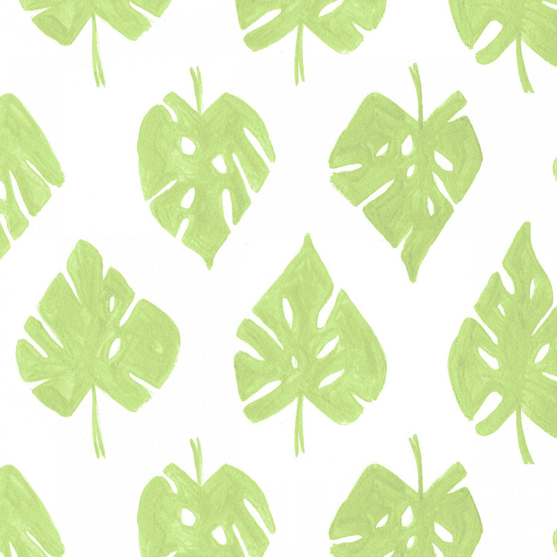 Floral Tropical Leaves Fabric by the yard