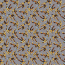 Marvel Bumblebee Toss Fabric by the yard