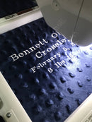Embroidered Name ( 1 word )