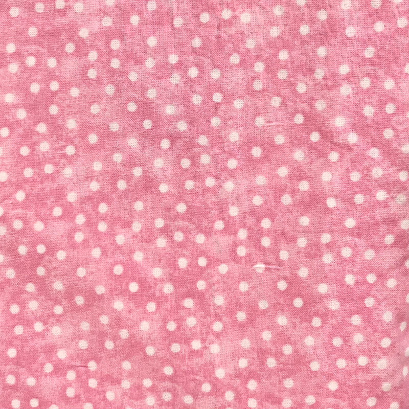 Dot Texture Light Pink Fabric by the yard