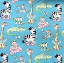 Jungles Ballet Safari Fabric by the yard