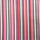 Pink Gray Stripes Glitter Geometric Fabric by the yard